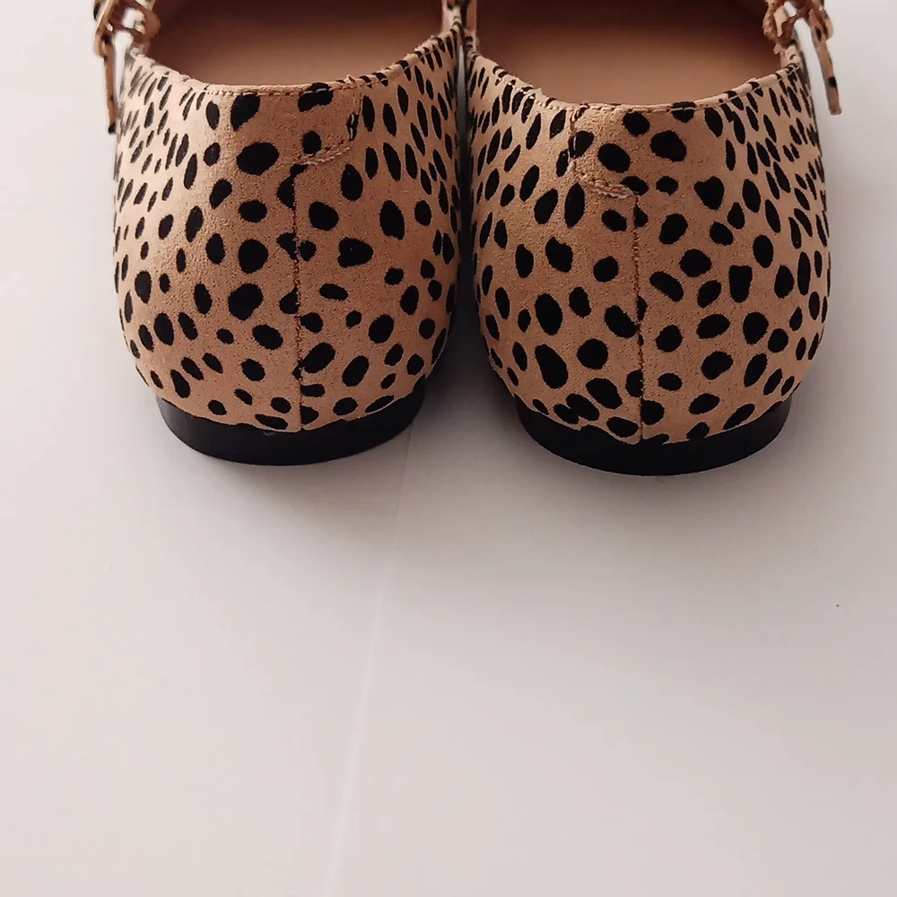 KAELLYN ANIMAL PRINT FLATS - Picture 4 of 5